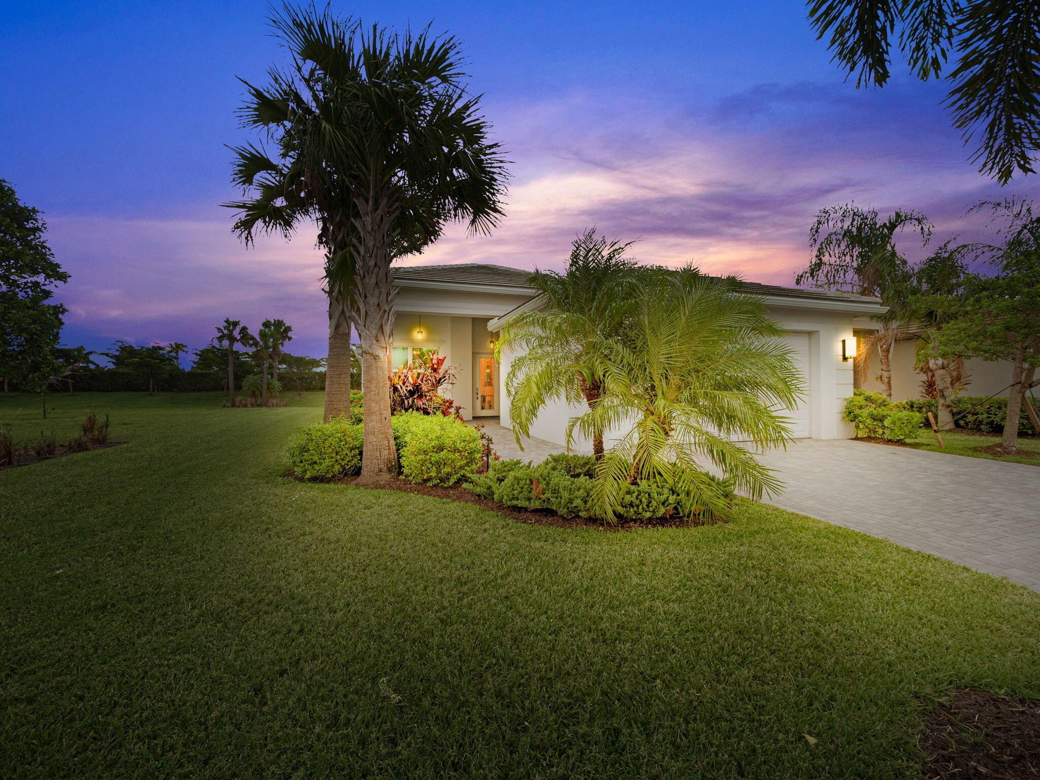Discover the perfect blend of comfort and sophistication in this stunning 3-bedroom, 2.5-bathroom home nestled within the highly sought-after Valencia Cay at Riverland community. Designed for modern living, this meticulously maintained residence offers the ideal balance of style and functionality.Step into a welcoming open-concept floor plan, featuring a spacious living area bathed in natural light, perfect for entertaining or relaxing with loved ones. The gourmet kitchen boasts quartz countertops, stainless appliances, and an oversized countertop, making meal prep a breeze. Adjacent is a cozy great room with scenic views of the lush backyard.
