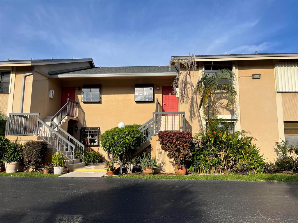 This nicely updated 2/2 is perfect for you. All appliances NEW in 2022. Stainless appliances with granite counters. All LED lights and ceiling fans throughout. Tastefully decorated . 2 updated baths. Full sized Washer and Dryer in unit. Leather reclining living room furniture, 55'' ROKU TV. Primary bed has queen sized 1yr old mattress and modern furniture with large walk-in closet.. 2nd bed has corner desk and futon. Screened patio has LED light/fan and great for morning coffee. Extra storage room by your front door. Steps to the clubhouse and community pool. You'll truly want to call this HOME! Walk to so many shops and a full assortment of restaurants!! A quick ride to beaches, Mizner Park, Town Center and FAU. Basic Cable, water & quarterly pest control included