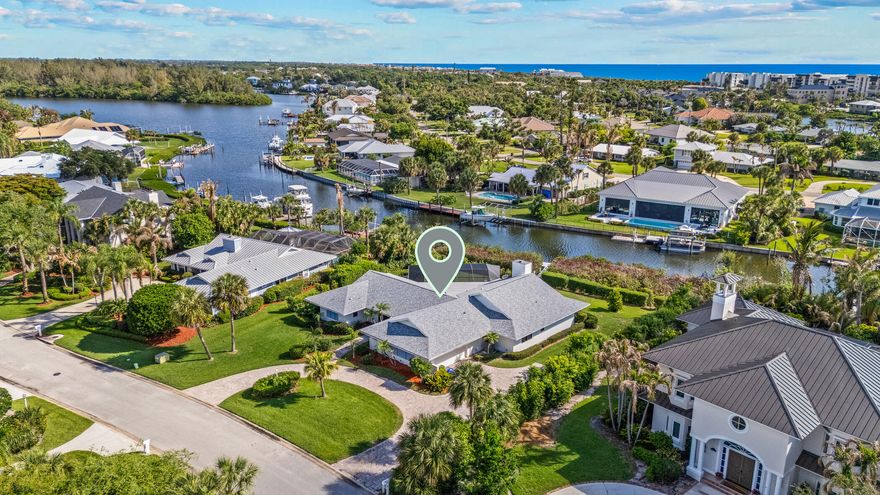 Situated on a 1/2-acre lot with 120+ft of river frontage, this reimagined 3BR/2.5BA home defines Vero Beach waterfront living. The property showcases exceptional upgrades including impact windows/sliders, new flooring throughout, updated appliances, & new dock that accommodates larger vessels. Designed for both comfort and entertaining, the inviting split floor plan features beautifully remodeled bathrooms, a screened pool and lanai, and seamless indoor/outdoor flow. Ideally located in a gated community with low HOA fees, just moments from beach access and the amenities of Ocean Drive. Close  DISCLAIMER: Information published or otherwise provided by the listing company and its representatives including but not limited to prices, measurements, square footages, lot sizes, calculations, statistics, and videos are deemed reliable but are not guaranteed and are subject to errors, omissions or changes without notice. All such information should be independently verified by any prospective purchaser or seller. Parties should perform their own due diligence to verify such information prior to a sale or listing. Listing company expressly disclaims any warranty or representation regarding such information. Prices published are either list price, sold price, and/or last asking price. The listing company participates in the Multiple Listing Service and IDX. The properties published as listed and sold are not necessarily exclusive to listing company and may be listed or have sold with other members of the Multiple Listing Service. Transactions where listing company represented both buyers and sellers are calculated as two sales. "No payments made until title passes" Some affiliations may not be applicable to certain geographic areas. If your property is currently listed with another broker, please disregard any solicitation for services. Information published or otherwise provided by seller, listing company or its representatives is deemed reliable but are not guaranteed and subject to errors, omissions, or changes without notice. Copyright 2026 by the listing company. All Rights Reserved.