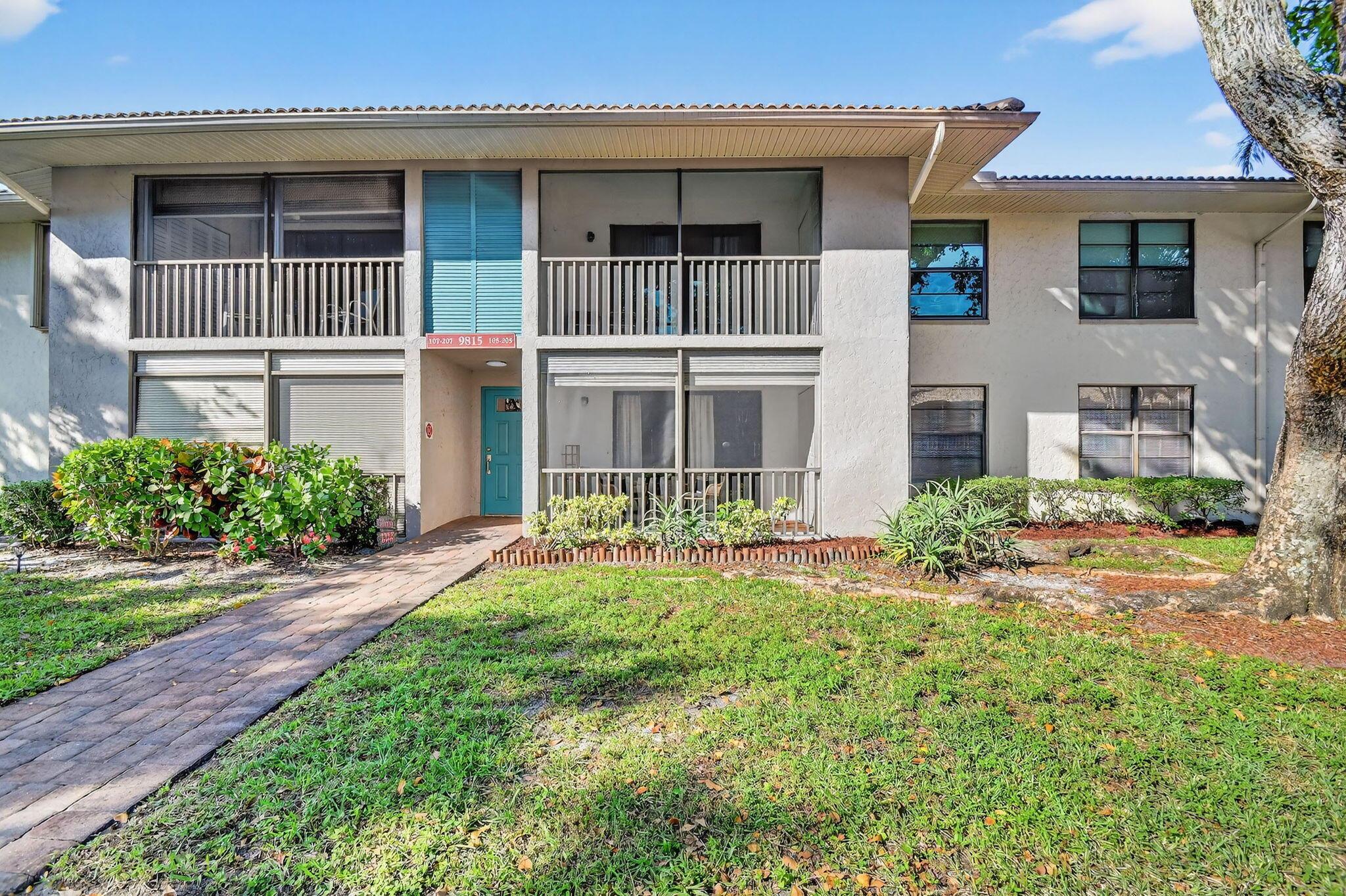 Welcome to this wonderful first-floor condo ideally located in the heart of Boynton Beach! This home features newer appliances, tile flooring throughout, and updated bathrooms. The kitchen has granite countertops, and the spacious master suite offers two closets, including a walk-in. Enjoy the convenience of a large storage closet, washer and dryer in the enclosed porch area, and parking directly in front of the unit.The community offers a variety of amenities including a pool, fitness center, clubhouse, library, and more. Conveniently situated close to parks, recreation, shopping, dining, entertainment, I-95, and the Florida Turnpike -- this condo combines comfort, convenience, and lifestyle.