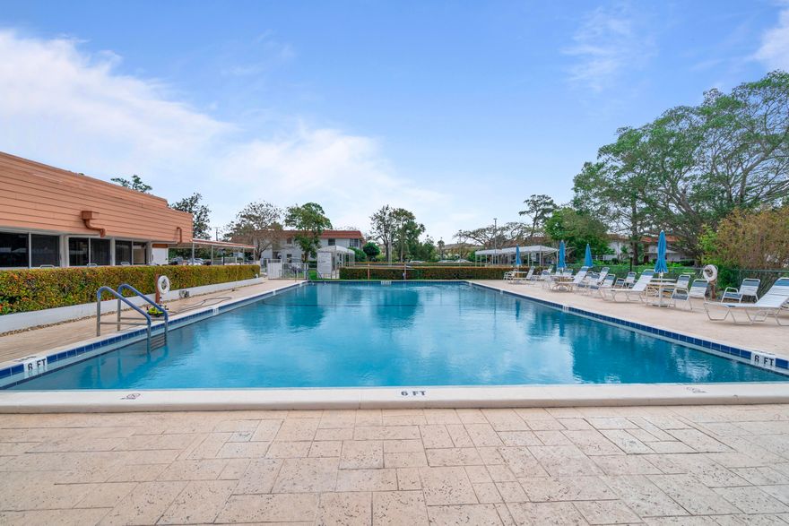 Age restricted community, 2/2 corner unit on the second floor, fully furnished condo with a coastal feel.  Impact windows, coin laundry outside the unit.  Clubhouse with multiple amenities, you can walk to all kinds of shopping, dining, medical offices and the beach is 2/5 miles away.  Very quiet well cared for community.  No pets.  Rent includes all utilities except internet and electric.