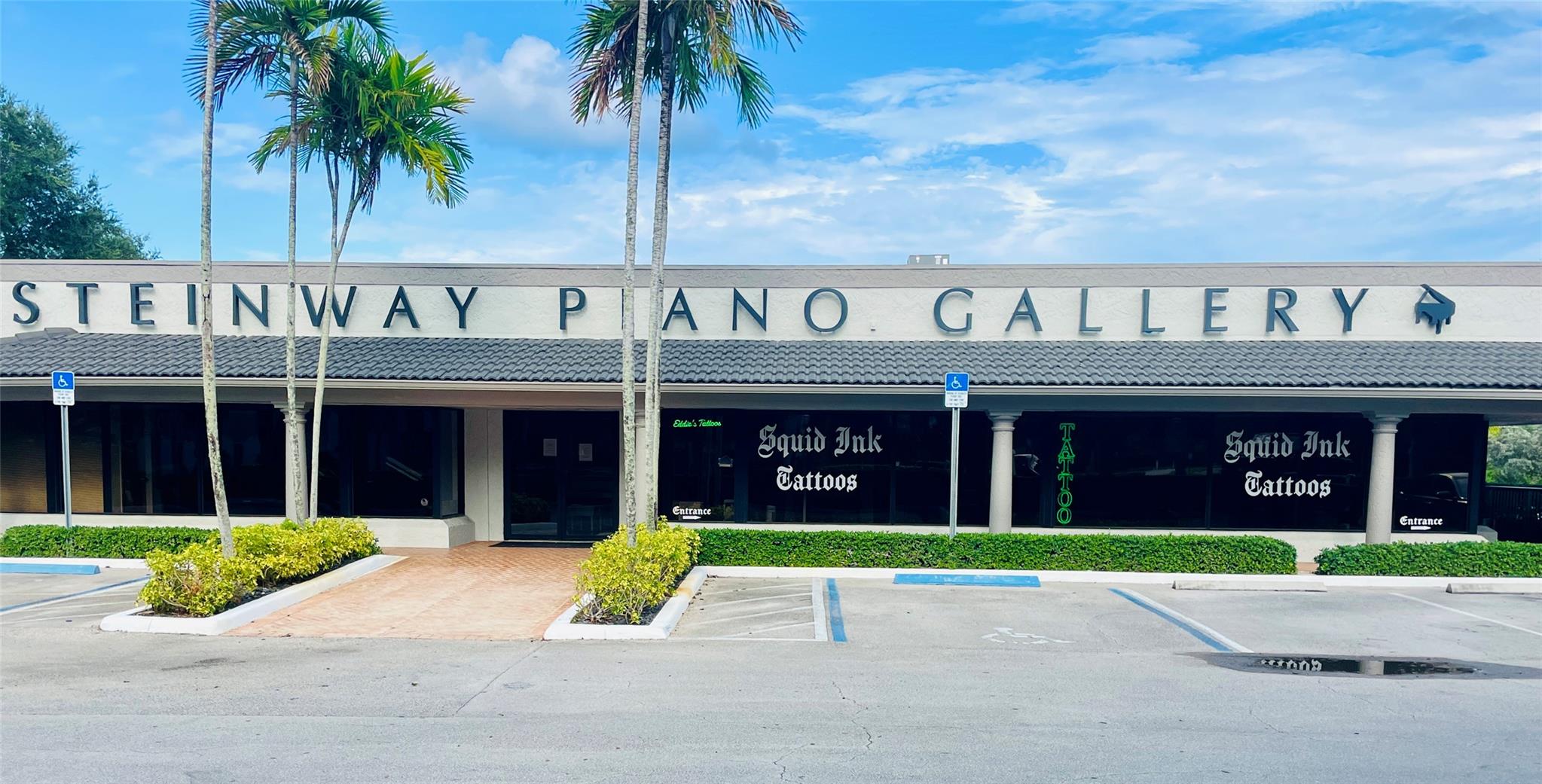 The Steinway Piano Gallery building is prominently located building is located on North Federal Hwy. in prestigious Boca Raton. 200’ of frontage on Federal Hwy. Suite A is 3,358 sq. ft. and building was renovated in 2010. R-B-1 Zoning permitted uses such as banks/ financial institutions, places of public assembly, Business, trade, technical or secretarial schools, business/ professional services, bakery, personal services, interior design/ art studio, and Telecom web-hosting facilities. Perfect for the tenant seeking high exposure and income demographics.