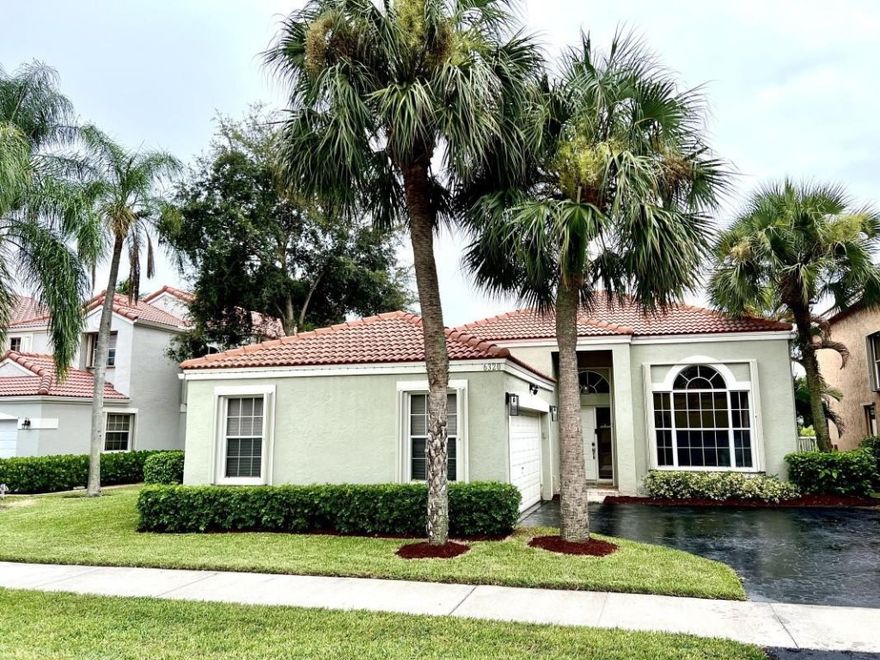 Fully Furnished with complete home gym! This 3/2, 2364 sq. ft gem! Open concept design, vaulted ceilings & tons of natural light! Tranquil lake view. Recently renovated spa-like bathrooms. Dreamy kitchen! Sliding glass doors to screened-in patio for entertaining. Eye-catching porcelain tile floor! Primary has 2 walk-in closets. Private fenced-in side yard with artificial turf. Move-in ready! Nearby: places of worship, Parkland schools, & Terramar Park. A rare Parkland beauty!
