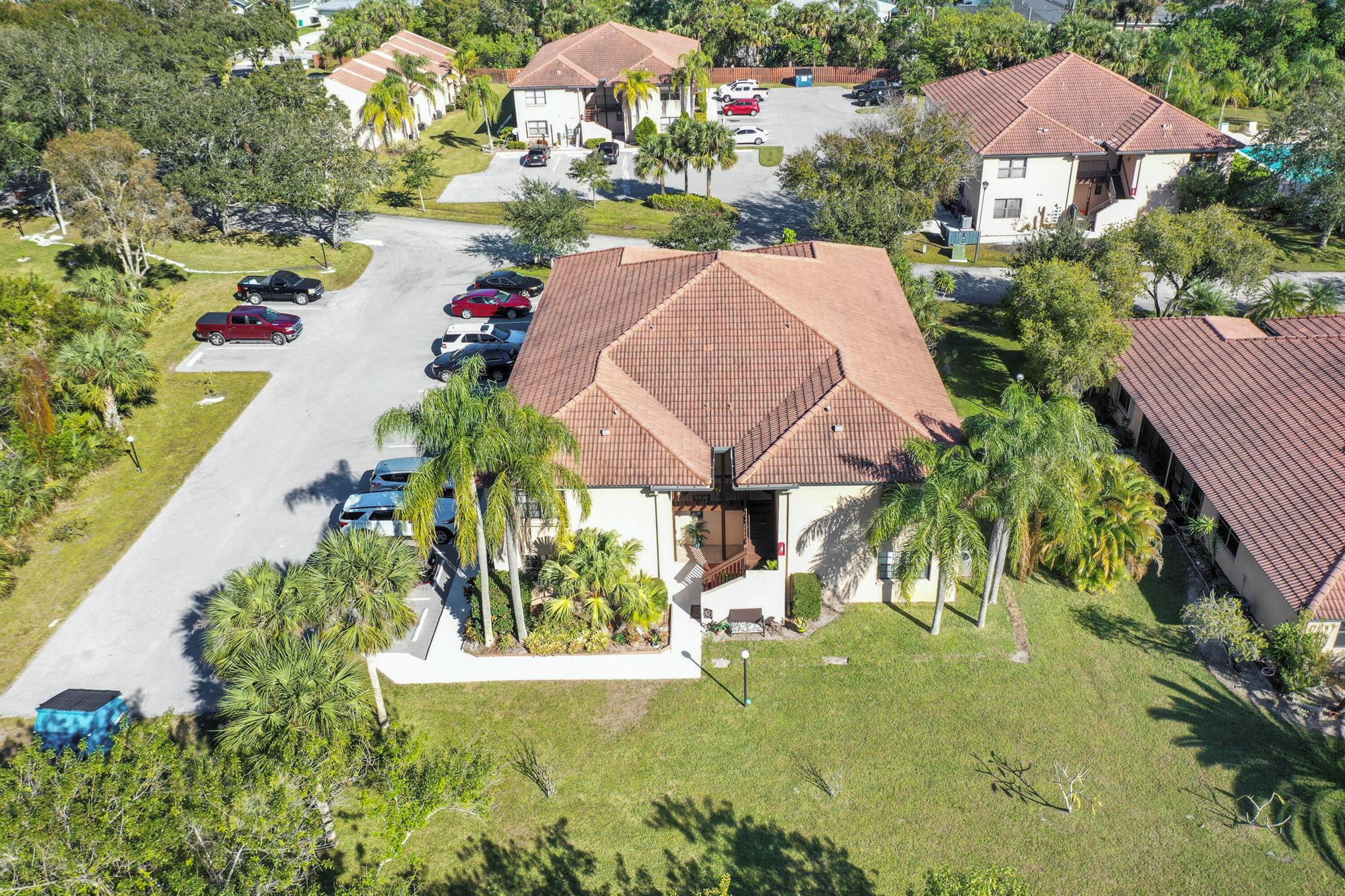 Nestled in the tranquil Seagrass Condominiums, this first-floor unit boasts an open floor plan perfect for modern living, with split bedrooms providing both space and privacy. Start your mornings right, sipping coffee on the covered, screened-in patio while soaking in the serene surroundings.Convenience is key! Located just a stone's throw away from St. Lucie Hospital, a variety of delightful restaurants, and abundant shopping options, this condo offers not just a home, but a lifestyle.Don't miss out on this gem--make it yours today! 🏡✨