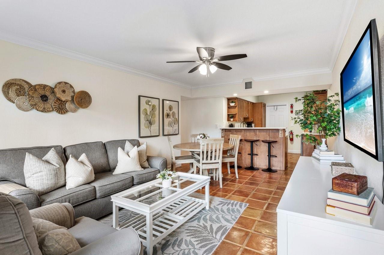 Fully furnished seasonal rental in Victoria Park - Available for 6 months. This 3 bedroom unit is beautifully decorated and has everything you need for a comfortable stay, including washer & dryer for laundry. The complex is very well maintained and is centrally located to downtown, Las Olas, Holiday Park, and the beach. There is a relaxing pool area and lush tropical landscaping. Unit comes with 2 parking spaces.