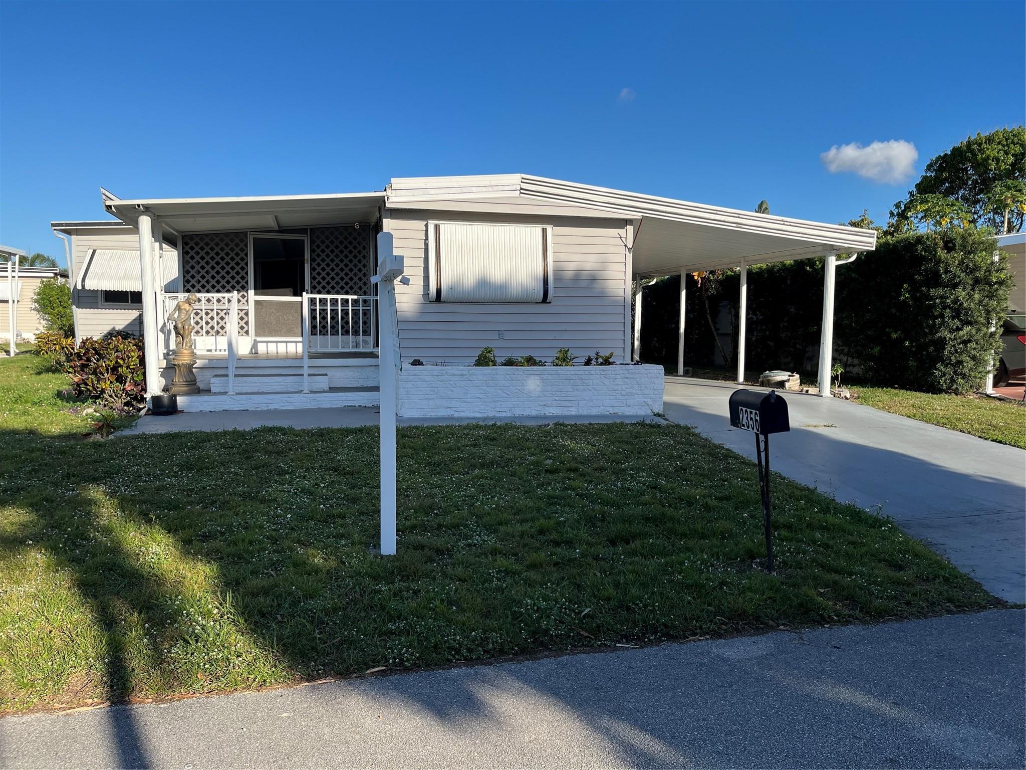 2 Bedroom 2 Full Bathrooms on quiet street in 55 + community of Park City Estates. You own the land. Huge master bedroom with large walk in closet. Nicely maintained, fresh paint, Air Conditioner just serviced, fenced in backyard. Brand new washer and dryer.