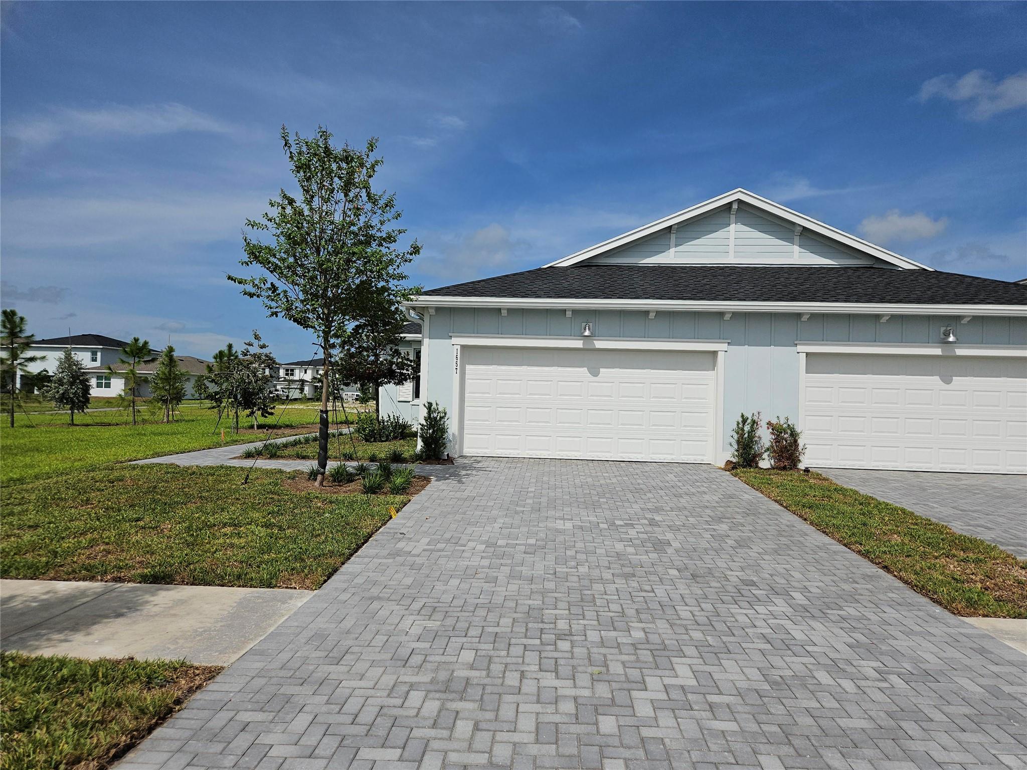 Brand new Villa in Arden. Premium corner lot. 3 bedroom, 2 bath. Beautiful open kitchen with large island, great for entertaining along with a large pantry for storage. Gas water heater and gas cooktop. Two car garage. Arden ammeities include community Lake house with WIFI cafe bar, screened patio with a fireplace, tennis, playgrounds, 20 miles of walking trails, 2 resort style pools and so much more.
