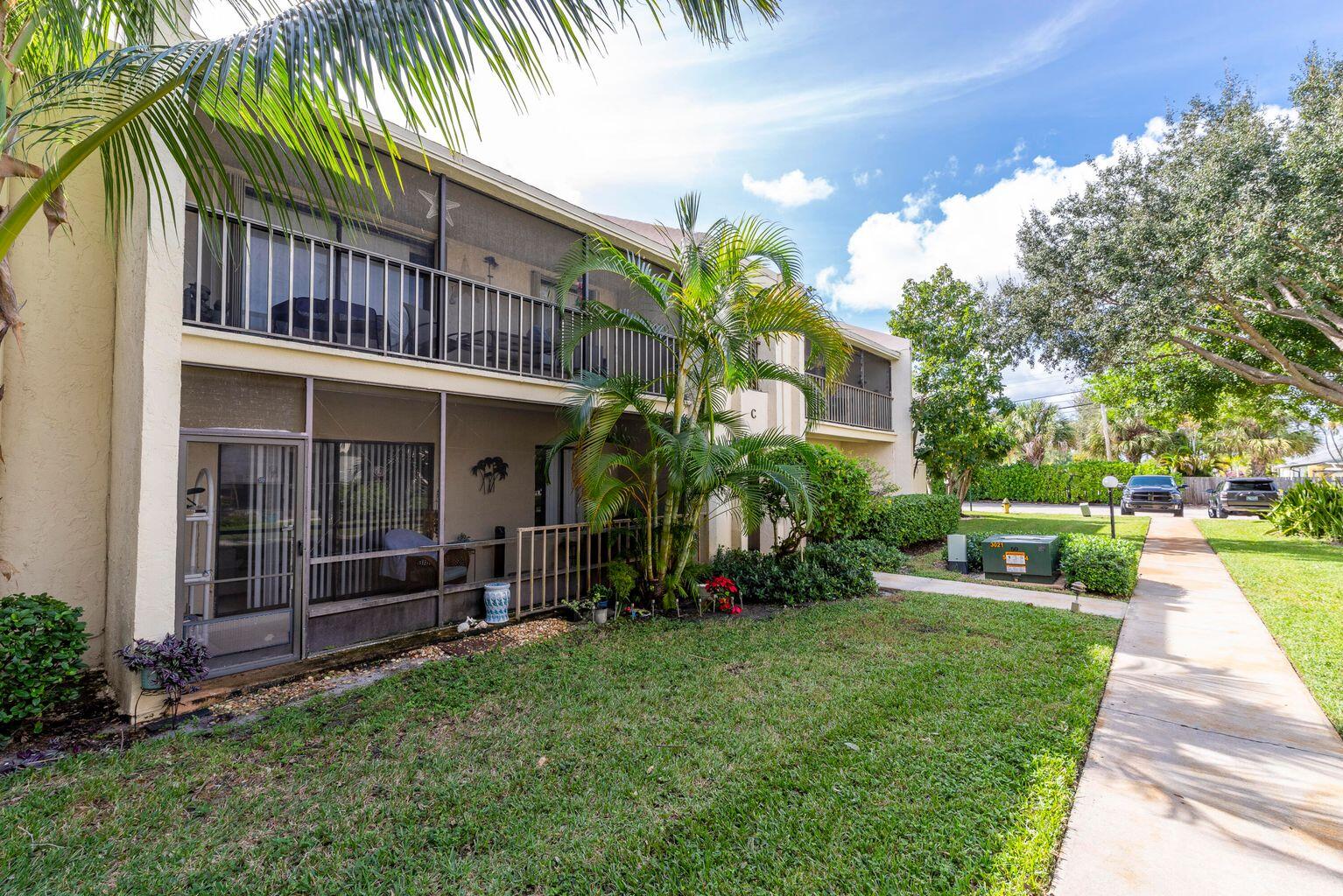 Welcome to this immaculately updated, light & bright 2BR/2BA condo just minutes from the clear blue waters of the Jupiter Inlet! The open floor plan features new laminate flooring throughout and provides a cozy living and dining area that flows through to a traditional kitchen with updated appliances and newer countertops. This 2nd floor condo is move-in ready and features a large, covered balcony with plenty of space for entertaining. There's also a washer & dryer in the unit plus an assigned storage closet and parking space close by. This community is located in the heart of Tequesta and offers a pool and clubhouse, perfect for those who enjoy the coastal Florida lifestyle just minutes from shops, restaurants, and the Jupiter Inlet.