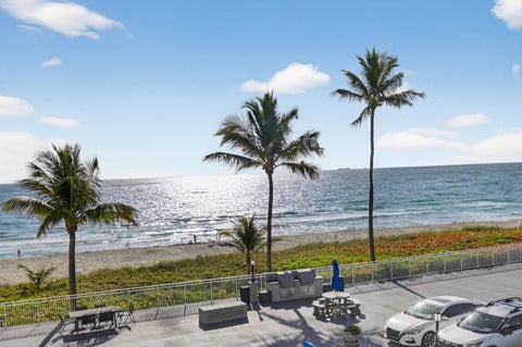 Photo of 3301 S Ocean Boulevard #205, Highland Beach, FL 33487 (MLS # B26073442)