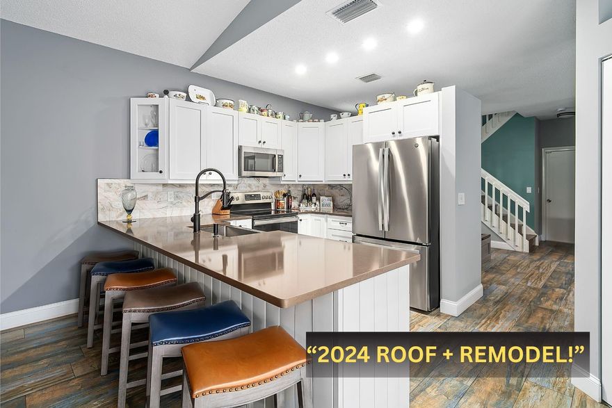 JUST REDUCED to $619,900 — fully renovated 4BR single-family home in Plantation, FL (Lakes of Newport). Insurance-friendly updates including a 2024 roof and updated electrical panels. Move-in ready/turnkey with remodeled kitchen featuring quartz countertops + extended peninsula, updated bathrooms, new tile & laminate flooring, fresh interior/exterior paint, custom wood stairs, plantation shutters, custom closets, hurricane shutters, newer fence, new gutters, and new garage door/opener. Low HOA with community pool & playground. Convenient to schools, shopping, dining, and major highways. Easy to show — schedule your private tour today. Price repositioned to $619,900. Fully remodeled 4BR with 2024 roof = insurance-friendly and low maintenance. Easy to show. No known issues. Submit all offers.