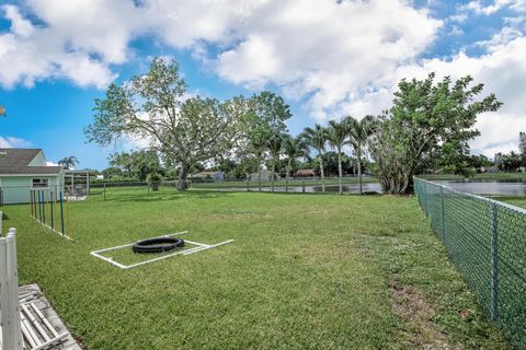 A home in Boynton Beach