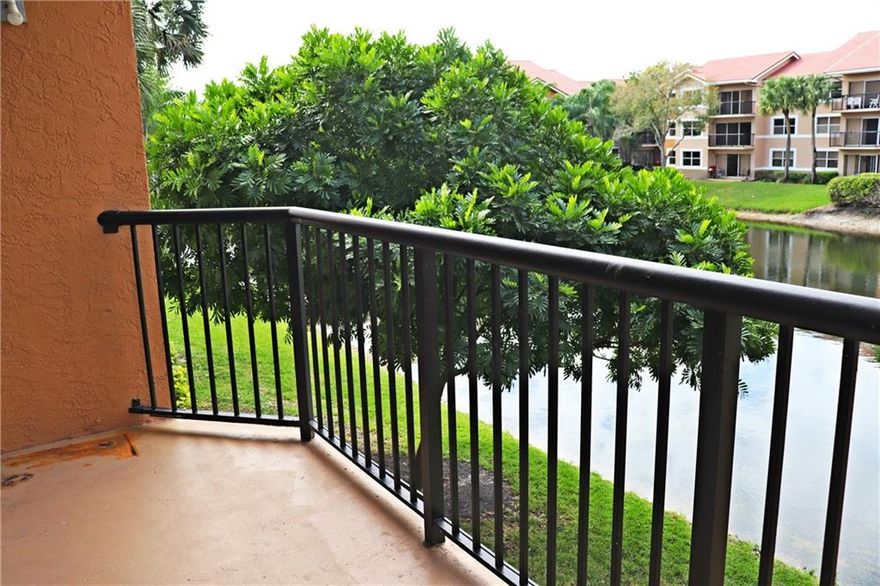 Beautiful lake views 2bed/2bath condo in a gated community. 2nd floor with an elevator. Feature laminate wood floor in all bedrooms, all tile floors in other areas. Amazing lake view from the amazing lake view from balcony, living room, and 2 bedrooms. Full-size washer/dryer inside the unit.  The master bedroom has a huge walk-in closet. This gated community creates a resort-like style with clubhouse, swimming pools, BBQ area & playground.  Walking distance to grocery stores, restaurants, and stores. No Pet unless one very small. Association requires at least one applicant has  600+ credit.