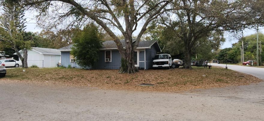 Tremendous value-add potential in this income-producing duplex situated on a corner, double lot in Fort Pierce, Florida. The oversized parcel is zoned for up to a 4-plex, offering an exceptional opportunity for future expansion or redevelopment. The property currently features two separately metered units, both tenant-occupied at $1,300/month each, providing immediate cash flow.
Unit A is a 3-bedroom, 2-bath residence rented at $1,300/month.
Unit B is a recently updated 2-bedroom, 1-bath unit, also rented at $1,300/mont