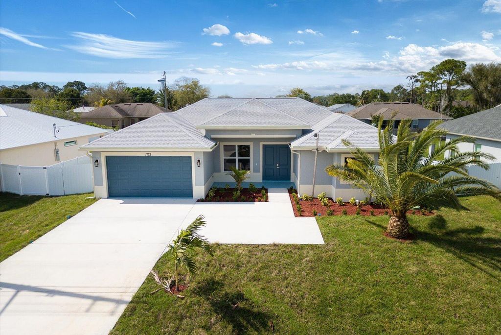 Photo of 1722 SW California Boulevard, Port Saint Lucie, FL 34953 (MLS # R11064587)