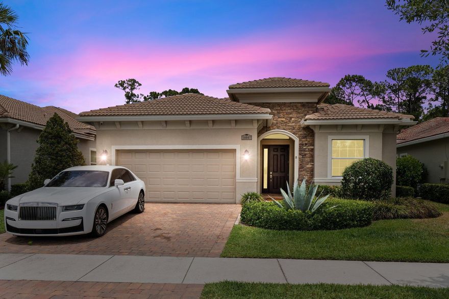 Welcome to your dream home! Nestled in the nicest Port St. Lucie community, this newly listed, fully upgraded house offers a luxurious lifestyle designed to impress. With 3 spacious bedrooms plus den and 3 well-appointed bathrooms, comfort meets style in every corner. Step inside to discover a gourmet kitchen where any professional chef would feel at home. The open-concept living area, anchored by a striking fireplace, is perfect for cozy evenings or hosting lavish gatherings. The primary bedroom serves as a private retreat, ideal for unwinding after a busy day. Every detail, from the head-turning fixtures to the flooring