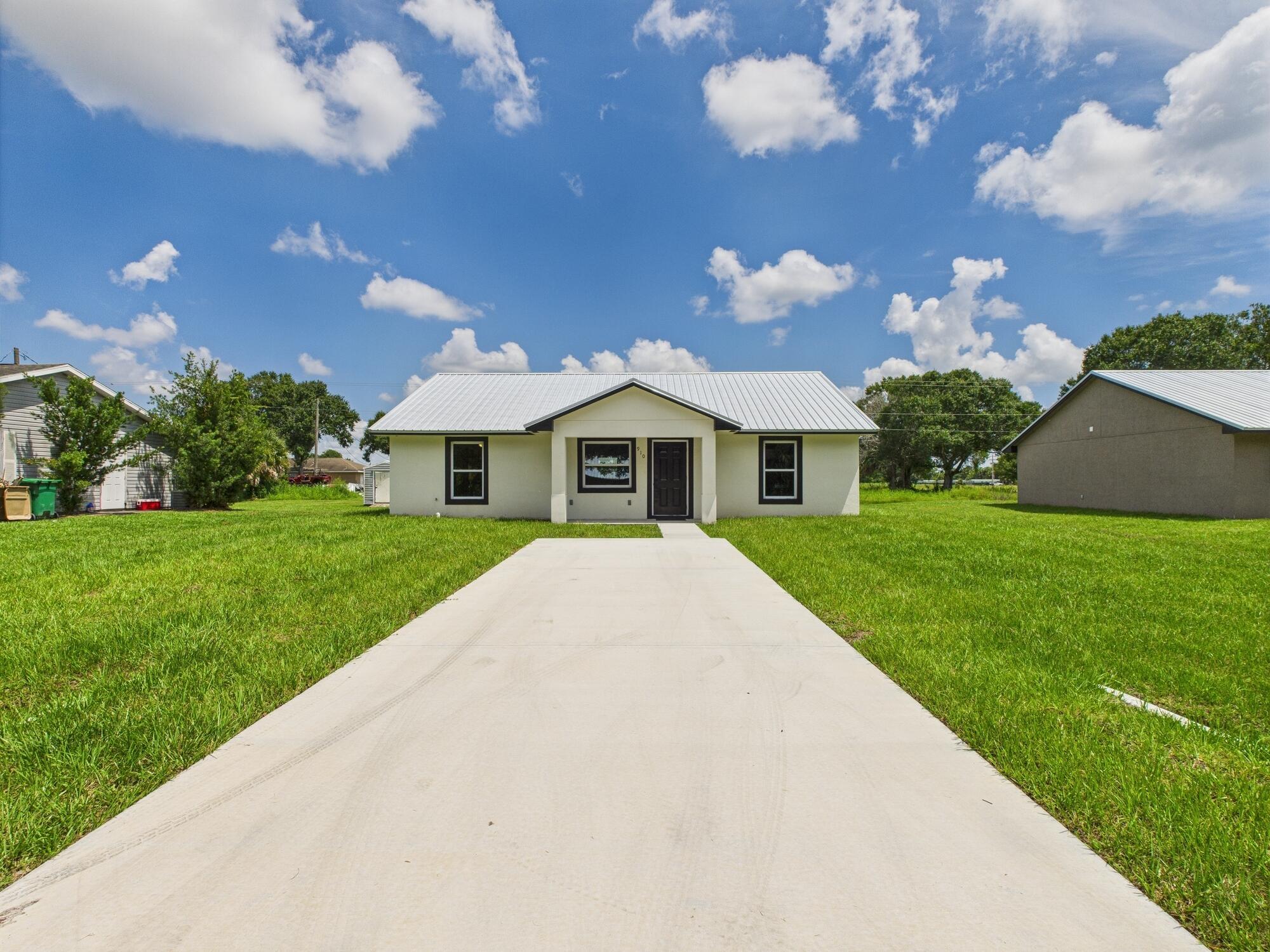 New Construction 2025 Southern charm meets modern convenience in this CBS 3BD/2BA with a metal roof. This split floorplan beauty features a spacious Primary Suite with walk-in closet, large guest rooms, and an interior laundry room. The open bar-style kitchen offers tons of storage, granite countertops, solid wood cabinets, and room to gather 'round. Enjoy quiet evenings on the back patio and easy living throughout. Owner/Broker.