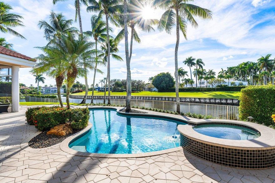 This impressive single-story residence is located on an oversized 1/2-acre lot within the Lake Estates section of St. Andrews CC. Offering expansive golf and water views facing south and west, this spacious, immaculate home offers 5 ensuite bedrooms plus an office, and has floor to ceiling windows bringing in beautiful natural light.  The kitchen, which opens to the family room and breakfast area, offers an abundance of cabinet and counter space, 2 sinks, double Wolf ovens, SubZero refrigerator, 2 dishwashers, and a walk-in pantry. Off the family room is a large covered and screened patio area with summer kitchen overlooking the pool, spa, lake & golf course views, and a full cabana bathroom. Additional features include a temperature-controlled wine cellar, whole home generator, full hurricane protection, 3-car garage, and the roof is approximately 11 years old.  This is an excellent opportunity to own a beautiful home in SACC on a phenomenal property with gorgeous views! 
St Andrews is a 24hr manned and gated mandatory membership country club community featuring 36 holes of championship golf, a full service 11,000 sq ft spa, multiple dining venues, a 20,000 sq ft tennis and fitness facility, 19 tennis courts and six pickleball courts, an aquatic center with three pools, playground & rec rooms and is recognized as an Elite Distinguished Club of the World, a Platinum Club of America, one of the Top Ten Healthiest Clubs in America, and received the 2019 North America Best Day Spa by World Spa Awards.