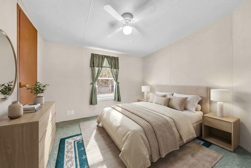 Enjoy country living on this beautiful 10-acre property in Okeechobee! This fully usable parcel features a 3-bedroom, 2-bath manufactured home with 1,296 sq ft of living space. The property is fenced and ideal for livestock, horses, or agricultural use, with plenty of open pasture and mature trees for shade and privacy. Inside, the home offers a split-bedroom floor plan, laminate and vinyl flooring, and central air and heat. Equipped with well and septic, plus natural gas available. No HOA and plenty of room to expand, add structures, or create your ideal rural retreat. A great opportunity to own acreage in a peaceful setting!