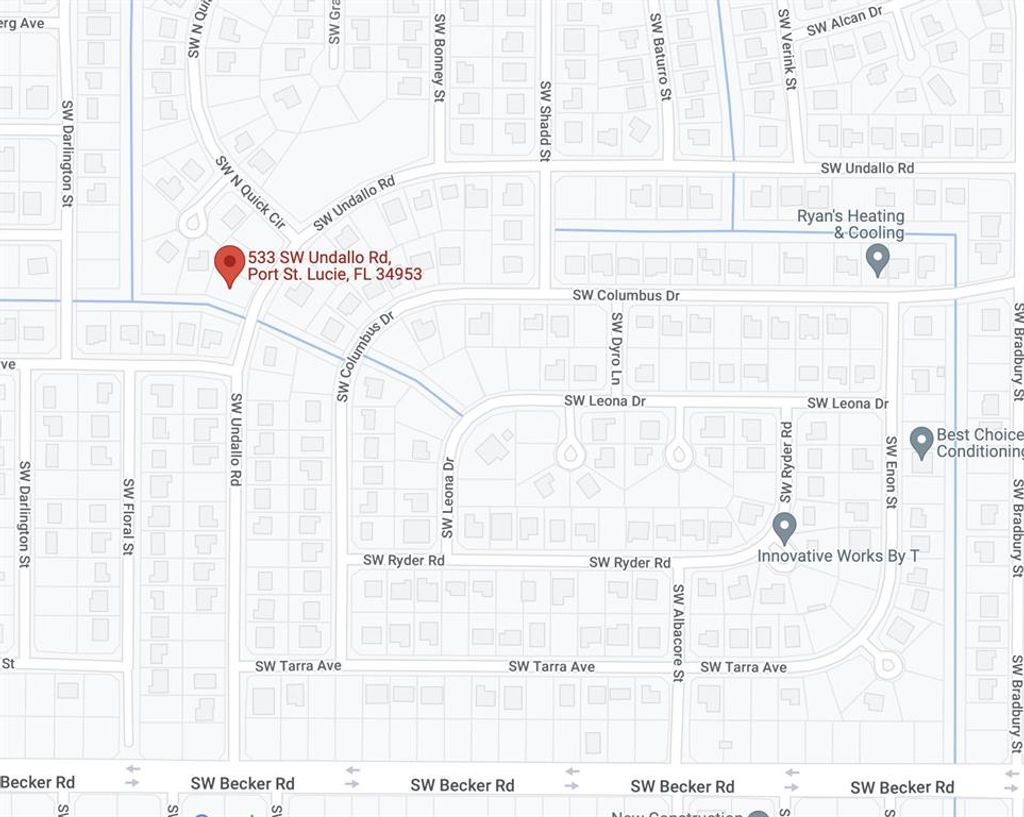 Photo of 533 SW Undallo Road Rd, Port Saint Lucie, FL 34953 (MLS # R10829155)