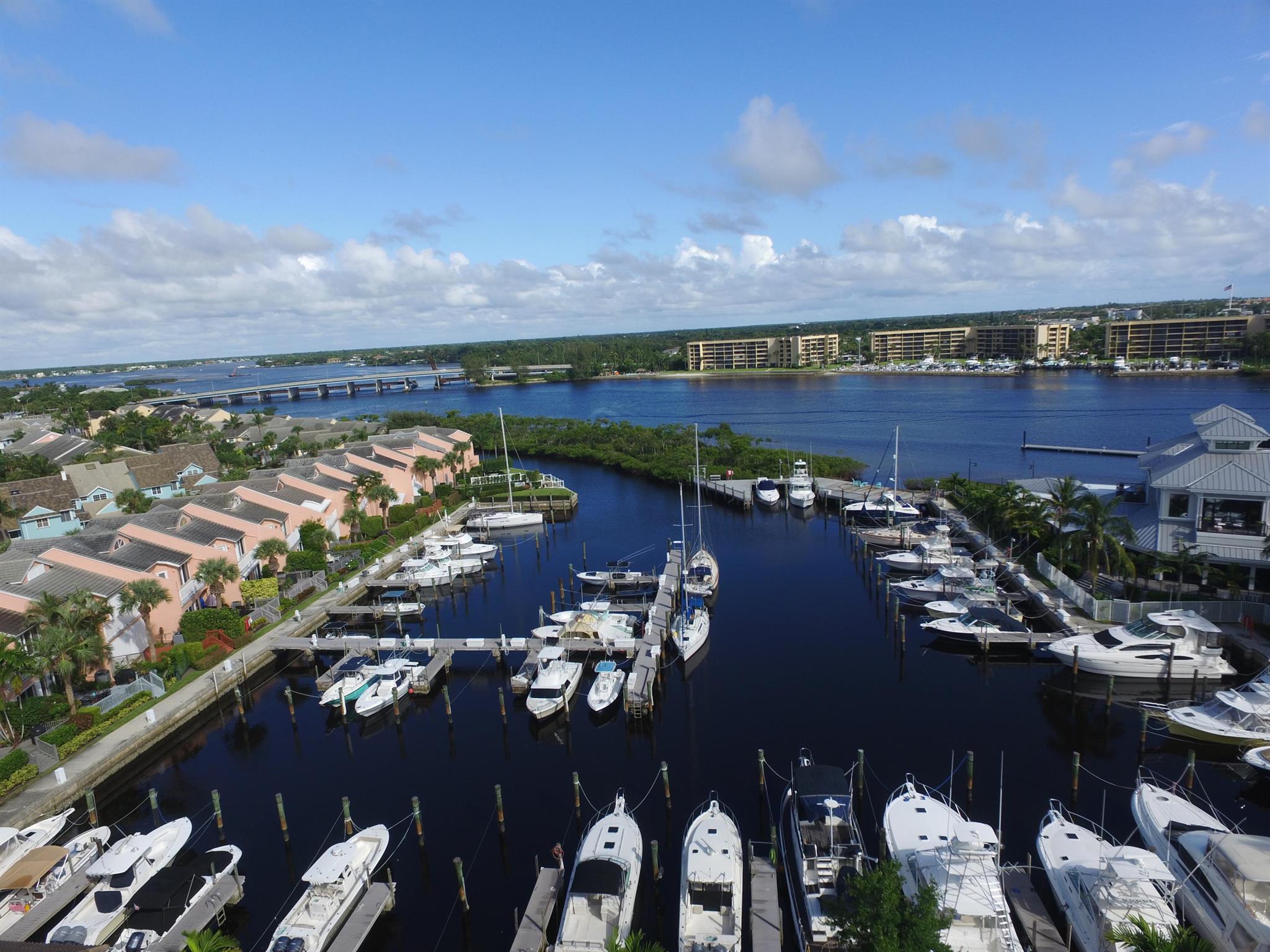 ENJOY WATERFRONT LIVING IN THIS 3,000 SQ. FT TOWNHOME IN GATED COMMUNITY OF JUPITER HARBOUR. BACK PATIO OVERLOOKS MARINA. 50 FT DOCK SPACE BEHIND UNIT IS AVAILABLE TO RENT. GREAT FOR BOATERS. WALK TO RESTAURANTS & SHOPS. ENJOY WATER VIEWS FROM MASTER BEDROOM & PRIVATE DECK WHERE YOU CAN ENJOY VIEWS OF THE JUPITER LIGHTHOUSE. PLENTY OF PARKING WITH TWO CAR GARAGE PLUS TWO DRIVEWAY SPACES. NEWER CONSTRUCTION FEATURING 9FT CEILINGS, IMPACT WINDOWS & NICELY UPDATED KITCHEN. COMMUNITY FEATURES TENNIS, POOL & 24 HOUR MANNED GATE. Annual Lease. No Pets