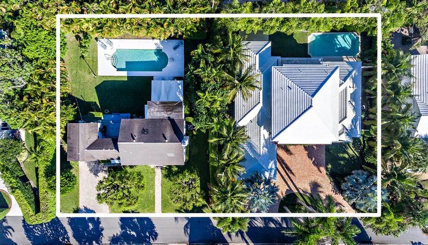 The price of $8.195M is for the combined properties of 253 & 233 El PUeblo for a total lot size of 125 x 200. Two individual properties, two PCN numbers. 233 El Pueblo built in 2009, can be sold alone for $5.195 M. 253 El Pueblo could be renovated or just great additional land to build a great house/compound for 233 El Pueblo Way.