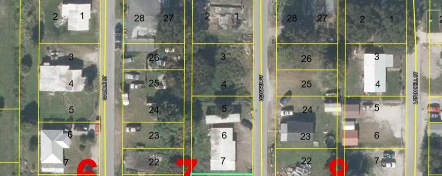 VACANT RESIDENTIAL Lot! Motivated Seller! Seller wants to sell all 3 lots together. Other lot 1039 Hendrix St. Moore Haven, FL 33471