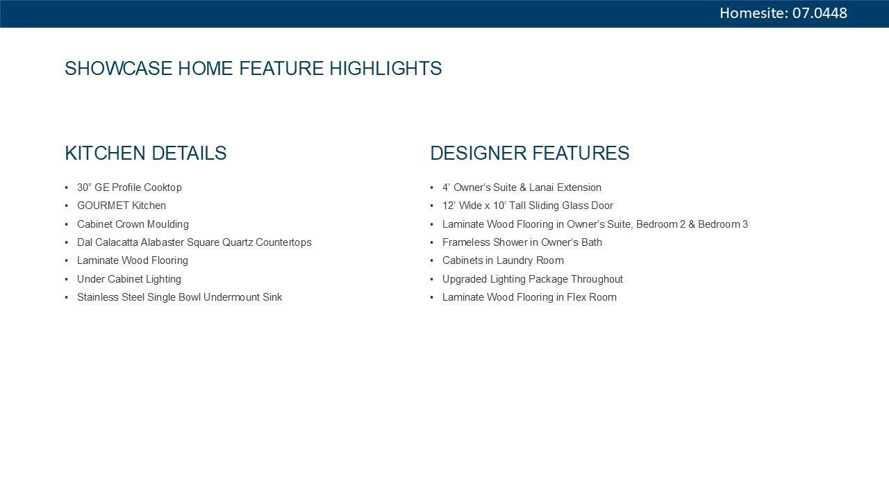 VERANO SOUTH PUD 1 - POD - Residential