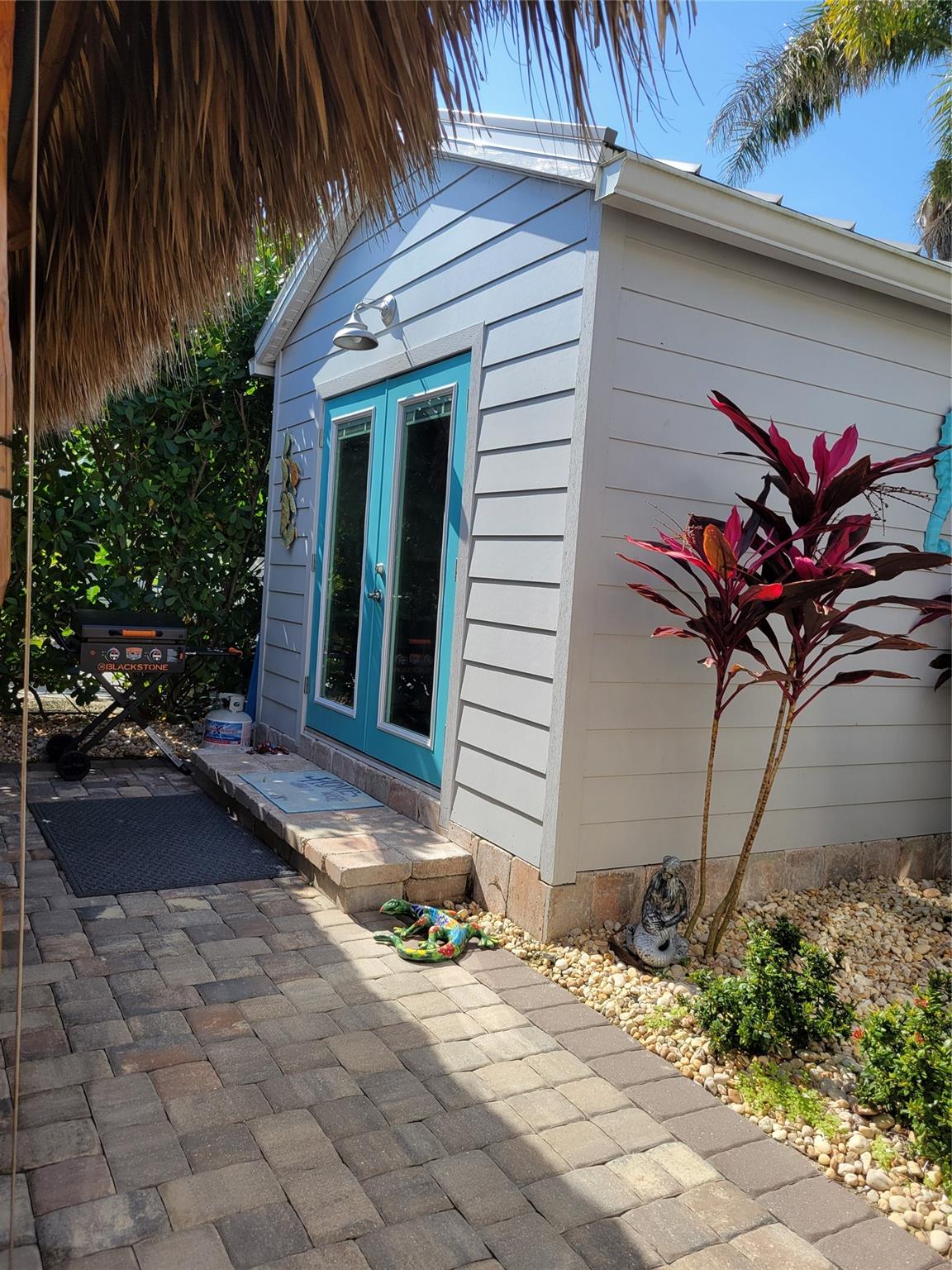 Located in Silver Palms Rv Resort a 90 acre gated community just 1/4 mile from Lake Okeechobee. This amazing lot is over 3600 sf on a 16 acre nature preserve. Enjoy beautiful sunrises( from your 20x18 tiki , which includes custom electric roll down shades, full electric and lighting. Fully finished casita 12x20 features 1/2 bath, washer/dryer/ ac. fridge and kitchen counter top. Tastefully decorated with custom barn door for privacy. Pantry, cabinets and a loft for storage. Fully deeded lot ownership. Seasonal or year round use. Rental program available. Clubhouse with daily activities. Billiard, card, library and fitness center. Poolside bar and grill, serving breakfast, lunch and dinners. 10 pickleball courts, dog park and so much more awaits you at this amazing resort