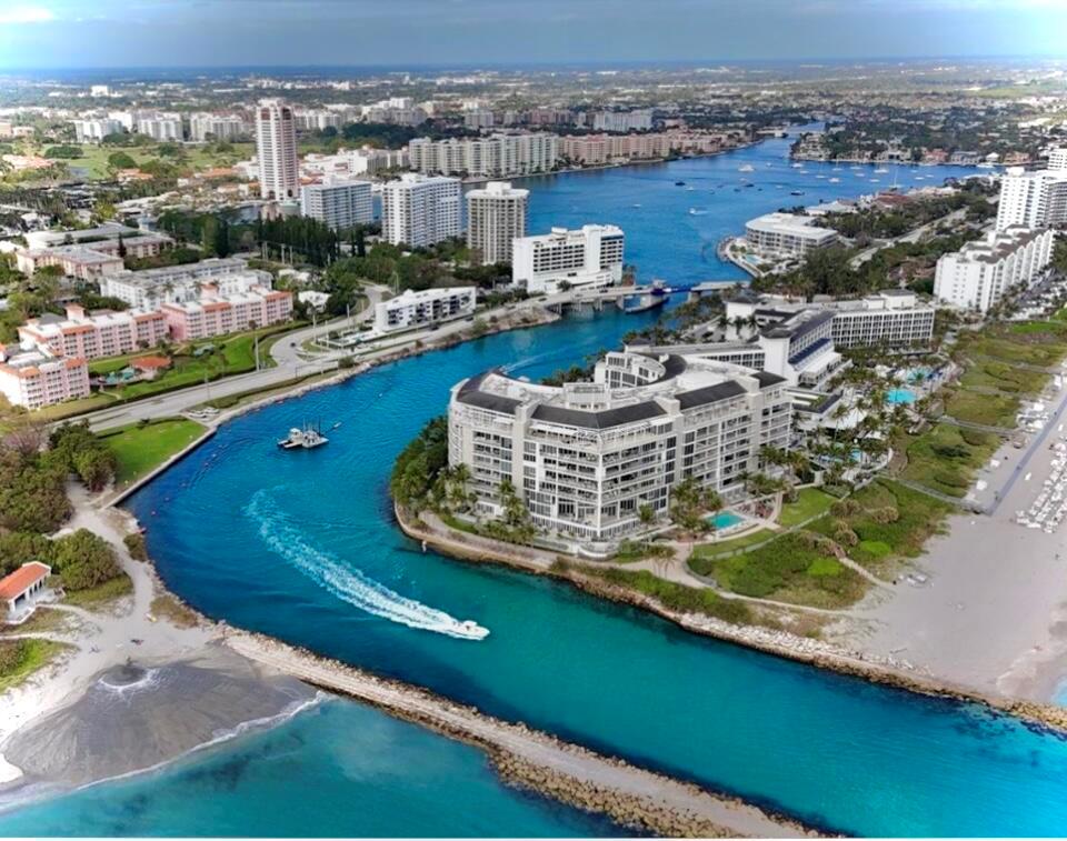 Tierra Del Mar is a Haven for Coastal living. Located just a stone's throw from the best address in Boca, Camino Real & the famous Boca Raton Hotel. Steps away from the Boca Inlet & crystal blue waters of the ocean, minutes away from downtown Boca & the famous Deerfield Pier.Tierra Del Mar has another benefit, you can LEASE OUT immediately once you close!This Residence has all Impact Dramatic French doors & windows that look out to total privacy of the exclusive Spanish River Land Estates.Posh Coastal inspired interior filled with natural sunlight. Tastefully updated that makes this your premiere beach home!Concrete Restoration complete, New Roof & Reserve funds make this amongst the most sought-after communities. Tennis, Clubhouse, Heated pool .