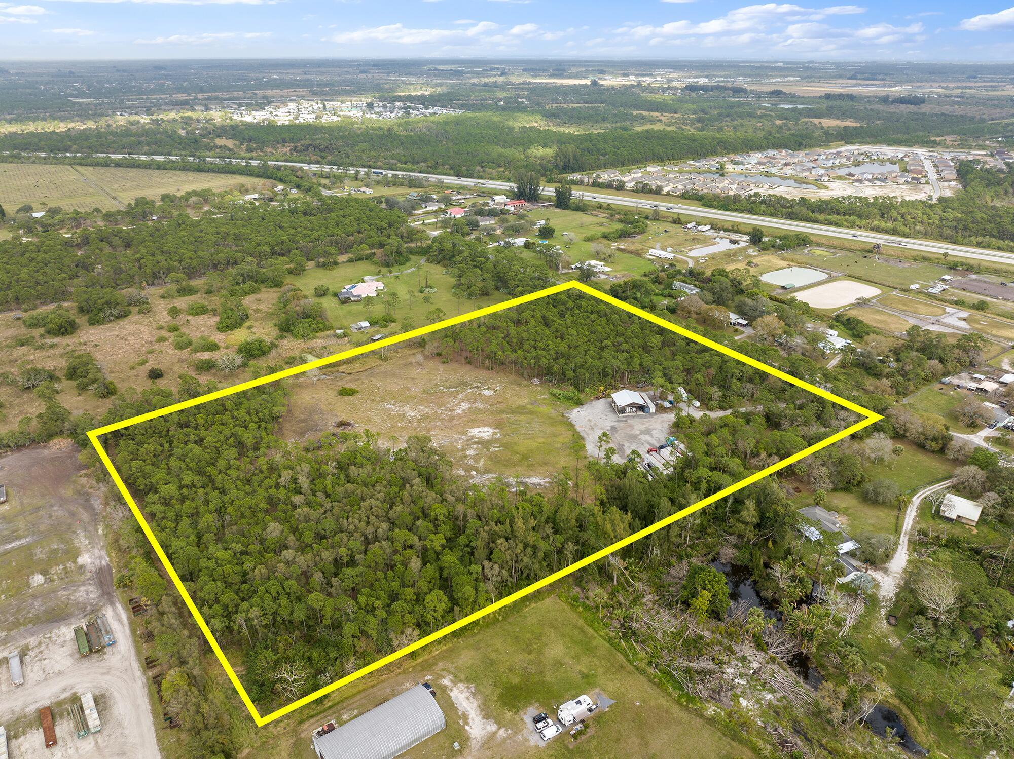 Endless possibilities for this 15+ acre parcel currently zoned A-1. Current zoning allows for lot division into 1 acre parcels with possible re-zoning for higher density. Ideally located in Western St. Lucie County near major highways with huge growth projected over the next 5-10 years!NO SIGN. PLEASE DO NOT VISIT THE PROPERTY WITHOUT A CONFIRMED APPOINTMENT.