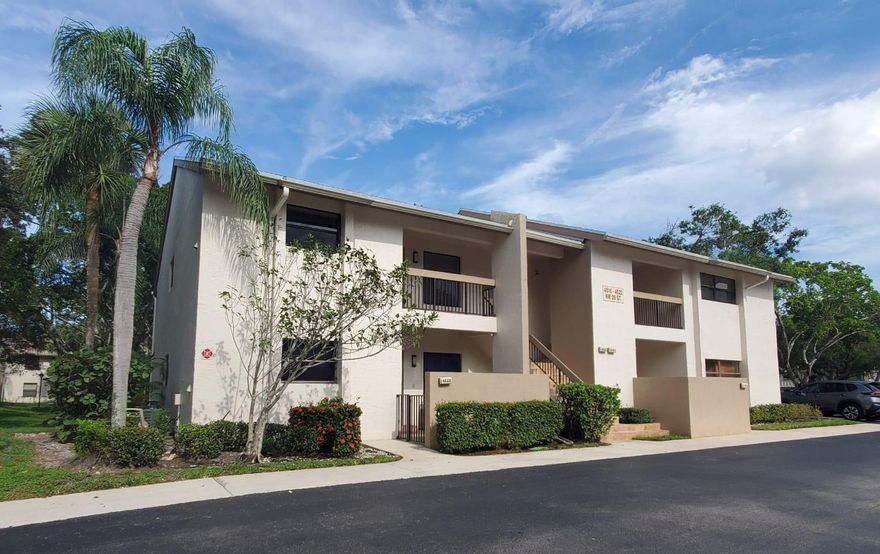 This completely redone condo offers high-end upgrades w/custom kitchen cabinets, quartz countertops, backsplash & snack bar, stainless steel appliances, new washer & dryer. Waterproof vinyl laminate floors throughout. Updated baths w/exquisite finishes. All new LED light fixtures. Custom-built closets. This 2nd-fl corner unit features quiet garden views from screened balcony.  New A/C handler & water heater.  Extra storage closet.  Great location of Coconut Creek within the Township community offers superb amenities such as Olympic pool, fitness center, performing arts center, tennis courts, basketball, playground and more! Easy access to shopping, fine dining & entertainment.  Pet-friendly. Rentals allowed after 1 year w/limitations. Assoc. requires 10% down.  DO NOT WAIT! Will not last!