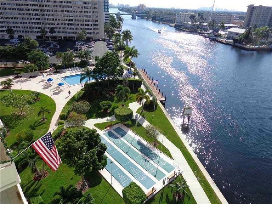 3/3  CORNER UNIT 1400 SQ FT WALK TO BEACH. VIEW DIRECT INTRACOASTAL WATER, CITY-VIEW, CANALS, AND  MILLION-DOLLAR HOMES FROM EVERY ROOM.  LARGE OPEN PRIVATE BALCONY.   LUXURY RESORT STYLE.  ALL ASSESSMENTS ARE PAID, NEW FIRE ALARM AND SPRINKLERS THE BUILDING IS COMPLETELY UPDATE ELSS, 24 HR SECURITY, FOB ENTRANCE, 30 X 60 HEATED POOL ON INTRACOASTAL, ONSITE MANAGER, LAND OWNED, DIGITAL OPTIC CABLE WITH INTERNET AND SHOWTIME, FITNESS ROOM, LIBRARY, COMMUNITY ROOM WITH FULL KITCHEN, BBQ AREA, SHUFFLEBOARD, CAR WASH AREA, EXTRA STORAGE, BIKE ROOM. PLENTY OF SOCIAL ACTIVITIES, BOAT DOCK, WITHIN WALKING DISTANCE TO THE BEACH, RESTAURANTS, STORES, BANK, POST OFFICE, DRS, PUBLIC TRANSPORTATION, FINANCE 50%