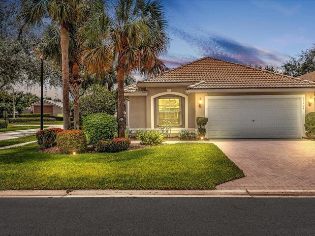 WARM & LOVELY IMPERIAL MODEL THAT HAS BEEN TASTEFULLY UPDATED. A/C 3/2020. HOT WATER HEATER 5/2025. ACCORDION SHUTTERS. FRESHLY PAINTED. NEUTRAL TILES ON THE DIAGONAL THROUGHOUT THE HOUSE. THE KITCHEN WAS UPDATED IN 2021 WITH WOOD, SOFT CLOSE CABINETS, PULL-OUTS, GRANITE COUNTERTOPS, SAMSUNG APPLIANCES, RECESSED LIGHTING, VAULTED CEILING & DOUBLE SLIDER DOORS TO THE LANAI. THE LIVING ROOM & DINING ROOM HAVE A VAULTED CEILING, RECESSED LIGHTS & CROWN MOLDING. THE PRIMARY BEDROOM HAS TRAY CEILING, DUAL FITTED CLOSETS & RECESSED LIGHTING. PRIMARY BATHROOM HAS UPDATED VANITY WITH DUAL SINKS & GRANITE COUNTERTOPS. THERE IS A WALK-IN SHOWER & SEPARATE SOAKING TUB. THE LANAI IS TILED, SCREENED-IN, EXTENDED & HAS A BLACKOUT SHADE. ALL MEASUREMENTS & INFORMATION IS DEEMED(SEE MORE)