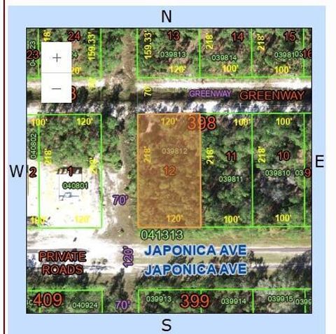 0 Japonica Avenue Indian Lake Estates FL 33855