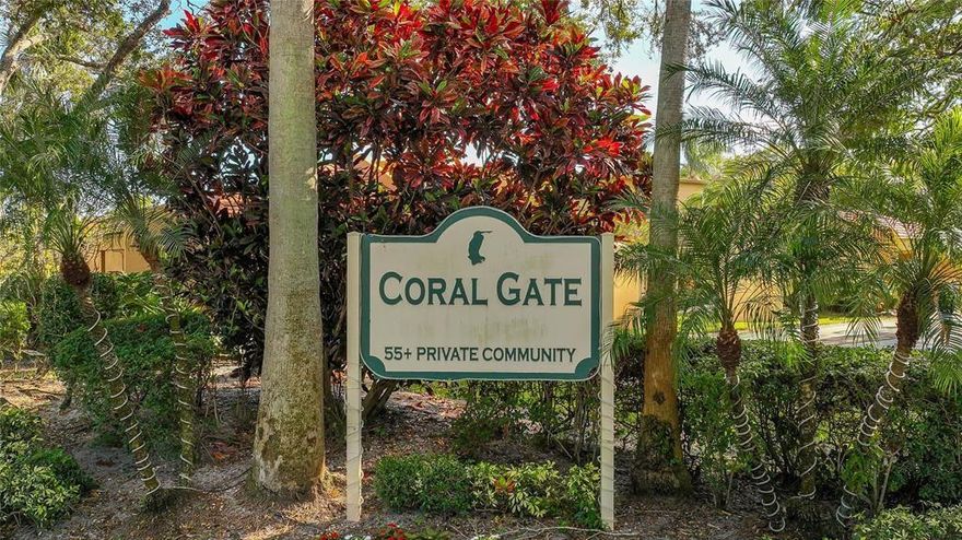 Wonderful 1st floor lake front location in the Coral Gate 55+ Community. This is a spacious 2 bedroom, 2 bath unit that features a in unit washer & dryer. Tile flooring throughout, Stainless steel appliances, granite countertop., hot water heater and a screen porch overlooking a large lake. Coral Gate is a community boasting 3 heated pools and 3 clubhouses, walking & biking trails, billiards, gazebo & shuffleboard. Close to basketball, tennis & pickleball courts. In close proximity to shopping, restaurants, medical and the Coconut Creek Casino. . Milestone inspections completed and Fannie Mae approved. Association requires 650 minimum credit score and 15% down payment on financed transactions.