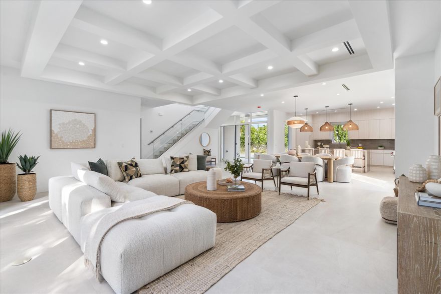 NEW CONSTRUCTION, stunning light-filled 4-bedroom home on the beautiful desired tree-lined street east of Olive in the evolving Southend neighborhood. Designer selections to add a warm touch to this amazing new residence with a large backyard. Close proximity to Palm Beach Island, multiple golf courses, local restaurants and the beach. Your new bright and airy home features an open concept floor plan with high ceilings, large bedrooms and walk-in closets, 2nd floor laundry room, heated pool w/spa attached 2-car garage.