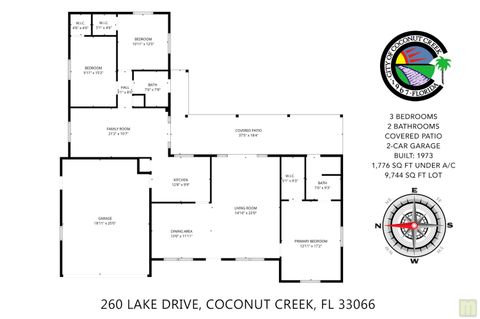 Tiny photo for 260 Lake Drive, Coconut Creek, FL 33066 (MLS # B26011590)