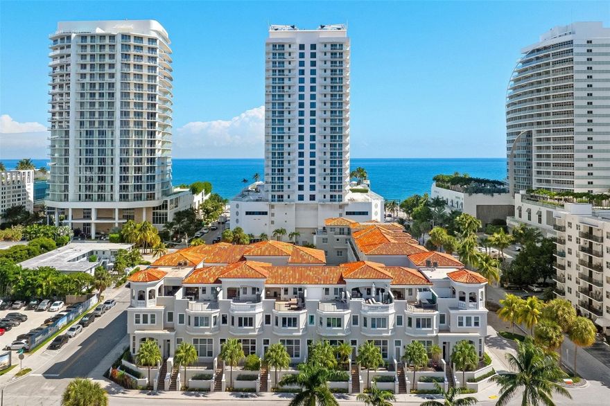 Indulge in luxurious coastal living at this elegantly-remodeled residence boasting unparalleled high-end finishes. With over $1M in custom upgrades, rare artwork & designer hand-crafted furnishings, this home is a masterpiece of modern design. The interior features high-gloss porcelain flooring seamlessly transitioning to matte-finish on the balconies, remodeled kitchen equipped with Miele appliances, imported cabinetry, bathrooms featuring Murano glass vanities & 24K gold-foiled tilework, brand new elevator, impact windows & doors & whole-home water filtration! Entertain effortlessly in the 4th floor bar/kitchen area & large deck with summer kitchen & stunning ocean views. Marbella is an exclusive gated community just steps from the ocean, restaurants, shopping & entertainment.