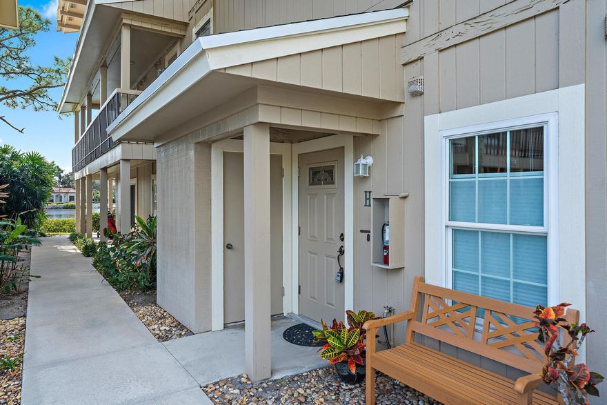 Looking for the perfect 6 month furnished rental in Jupiter? YOU FOUND IT! Welcome to 9170 SE Riverfront Terrace Unit H in Jupiter, FL! This STUNNING and just REMODELED two-story 2-bedroom, 2.5-bathroom condo has over 1,200 square feet and is situated in the prestigious Riverbend Country Club. Boasting IMPACT sliders, stainless steel appliances and breathtaking views of the Loxahatchee River. 

As you step inside, you'll be immediately struck by the spaciousness and overload of natural light! Continue into your new home, you have a half bath to your left and to your right you have a GORGEOUS renovated kitchen. The kitchen also features ample storage throughout, and a passthrough window where you can see through to your dining and living areas and out to one of your two screened-in patios. Your beautiful outdoor space provides a tranquil and serene living environment overlooking the beautiful blue water from the Loxahatchee River and is the perfect place to enjoy your morning cup of coffee or a glass of wine at the end of the day.

Head upstairs to find the primary suite, guest bedroom and second full bathroom. Your LARGE primary suite offers TWO large closets, a generous sized and newly remodeled ensuite with a built-in vanity and a bath/shower combo, as well as a PRIVATE screened-in balcony overlooking lush greenery and the beautiful blue water. The guest bedroom is generously sized offering a sufficient amount of storage and letting in an abundant amount of natural light.

As a tenant of Riverbend Country Club, you'll also have access to a variety of luxury amenities, including a golf course, tennis courts, pool, library, community room and much more!

Located just a short drive from world-class dining, shopping, and entertainment in Jupiter and Palm Beach Gardens, this condo is perfectly situated for upscale living in one of South Florida's most sought-after locations.

This TURN-KEY unit is ready for its new tenant and is being offered fully-furnished and available May-October. Don't miss out on this incredible opportunity to enjoy the upscale living environment of Riverbend Country Club.