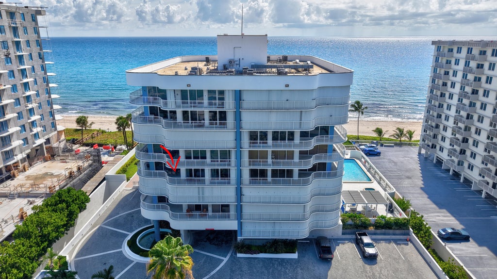 Photo of 3211 S Ocean Boulevard #603, Highland Beach, FL 33487 (MLS # B26073806)
