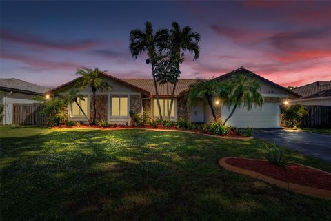 A home in Coral Springs