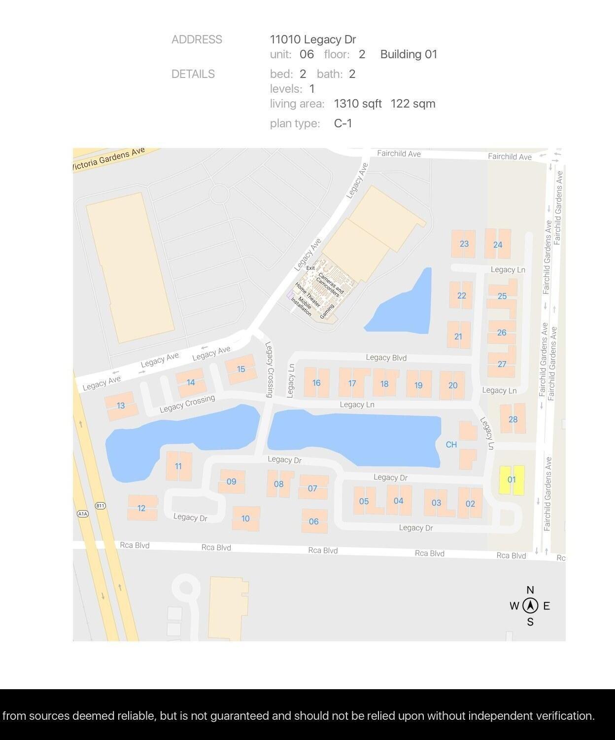 11010 Legacy Drive 206