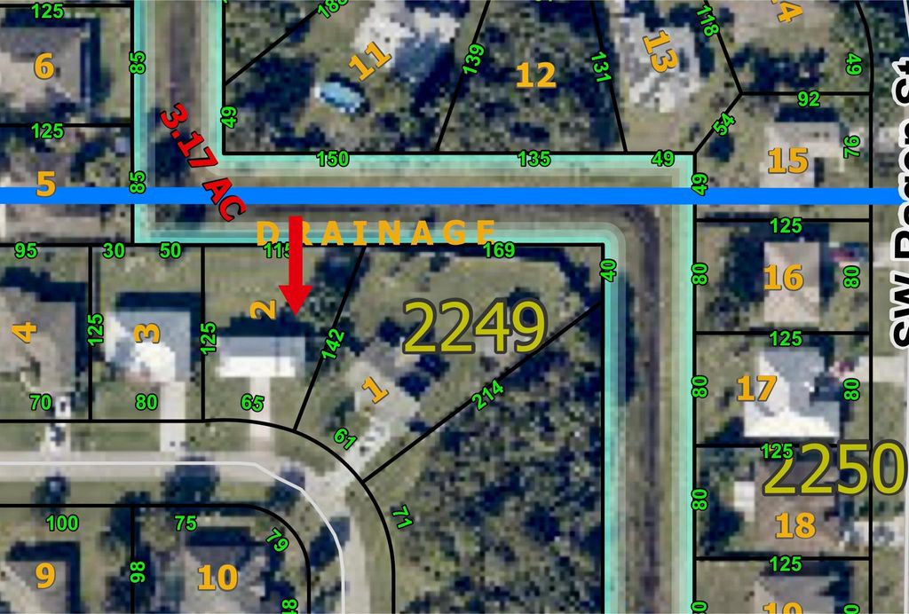 Photo of 1109 SW Khan Drive, Port Saint Lucie, FL 34953 (MLS # R11074056)