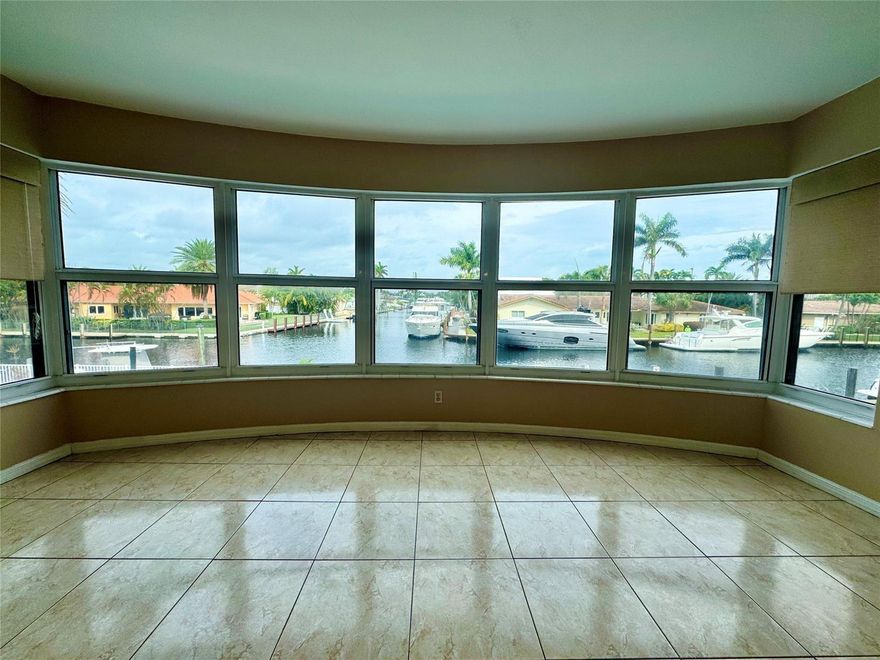 SPECTACULAR WATERFRONT VIEWS Of INTERSECTING CANALS AS SOON AS YOU WALK INTO THIS OVERSIZED CORNER UNIT IN THE LANDINGS. Nice & Bright with South/West & North Exposure. NEW IMPACT WINDOWS. REMODELLED KITCHEN! TILE FLOORS! MAGNIFICENT LARGE BAY WINDOWS TO ENJOY THE SERENE WATER VIEWS FROM YOUR SUNROOM, LR & MASTER BDRM! BOAT LOVERS, YOU WILL LOVE THIS!! YACHT VIEWS ALL DAY LONG. DOCKAGE AVAILABLE, for up to 50ft boat. THE SUNROOM GIVES YOU AN ADDITIONAL ROOM THAT CAN BE USED FOR OFFICE OR DEN! PARKING SPOT RIGJT NEXT TO YIUR CONDO! Pets ok! LOCATION in East Fort Lauderdale, just minutes to LAUDERDALE BY THE SEA BEACHES, VILLAGE & RESTAURANTS. As well as shops, freeways and all conveniences. Come see this large condo where you can enjoy the South Florida Lifestyle & million $$$ views.