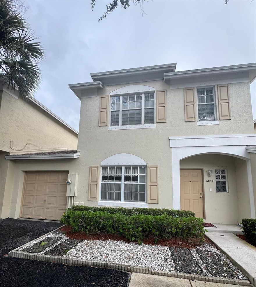 Beautiful townhouse at the desirable community Plum Harbor, Ceramic Floor on the first floor, Wood floors on the second floor, easy to show, ready to move in.