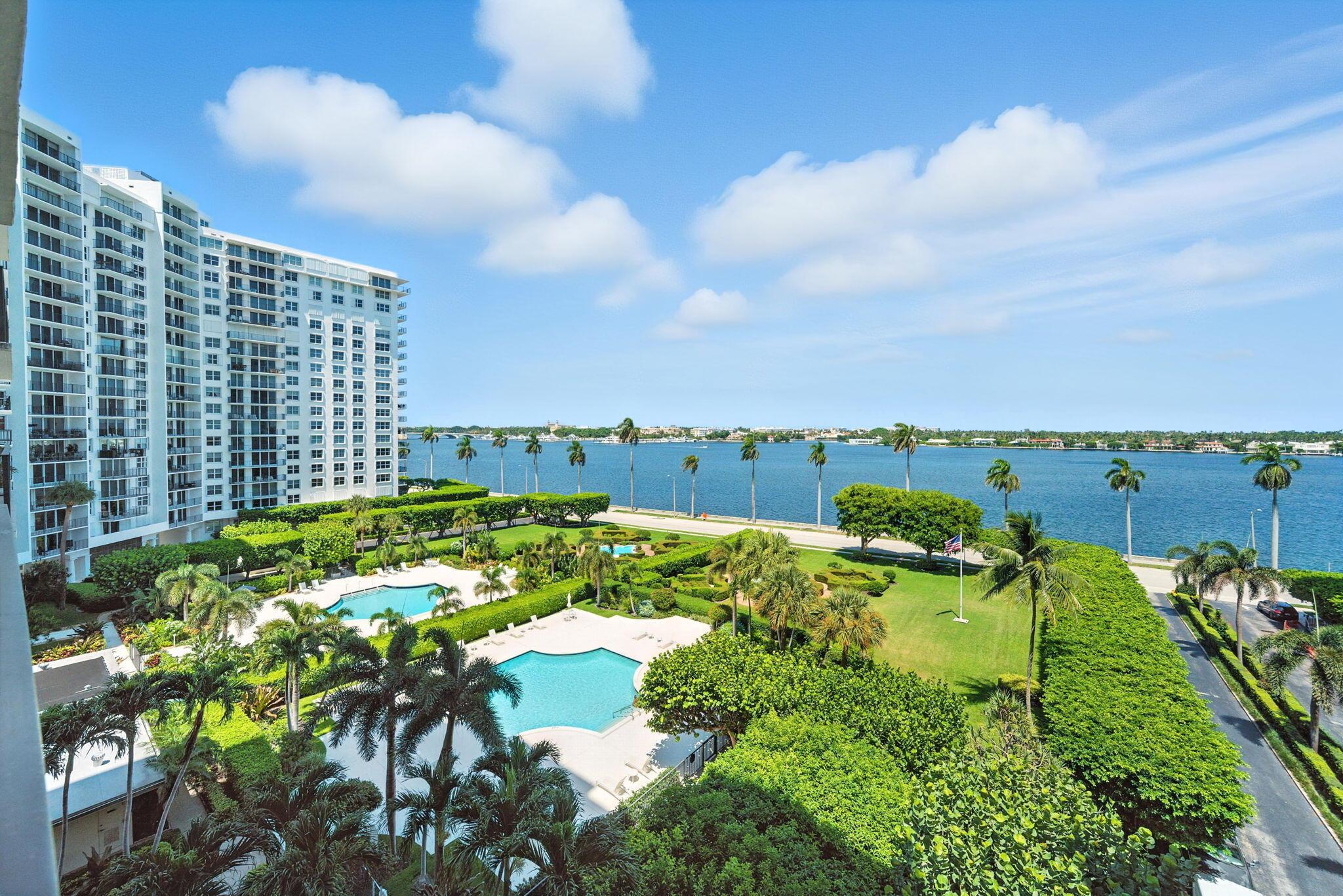 Coming soon! Located on the Intracoastal in Rapallo South, this fully renovated, 2-bed, 2-bath 1,350 sq. ft. unit on the 7th floor faces east, offering expansive Intracoastal and Palm Beach Island views from every room. As one of the largest 2-bed units in the building. You won't want to miss this! Ready for move-in. Located just minutes from downtown WPB and Palm Beach Island.