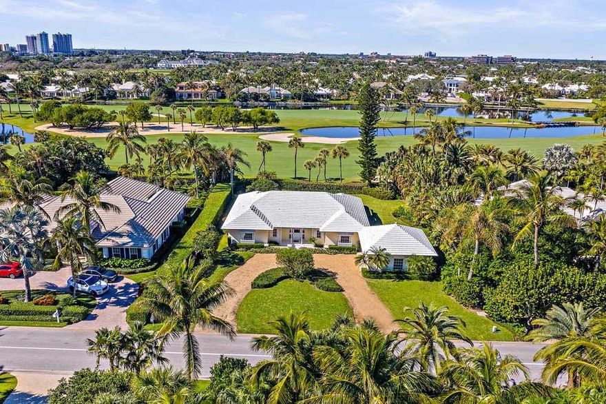 This 3 bedroom, 3 bathroom, 3200+ SqFt home offers spectacular double fairway sunset views. Located across the street from the Ocean and within walking distance to the beach club.