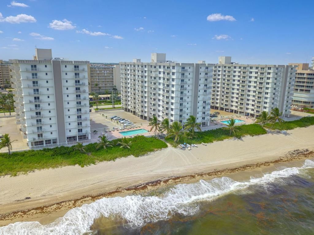 Photo of 3301 S Ocean Boulevard #702, Highland Beach, FL 33487 (MLS # R11090778)
