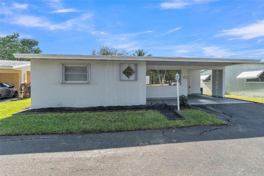 55+ WELL MAINTAINED COMMUNITY, REJUVENATED, TURN-KEY SPACIOUS 2/1 W/ OFFICE/DEN.  SINGLE FAMILY HOME W/HURRICANE SHUTTERS. NO APPOINTMENT REQUIRED. FLEX USERS: BE AWARE THAT THIS LISTING WAS SUBMITTED THROUGH MATRIX. NOT ALL THE INFO AND ATTACHMENTS WILL BE TRANSFERRED TO FLEX.  PLEASE EMAIL THE OFFICE WITH ANY QUESTIONS AND/OR DOCUMENT REQUESTS.  THANK YOU FOR YOUR COOPERATION.