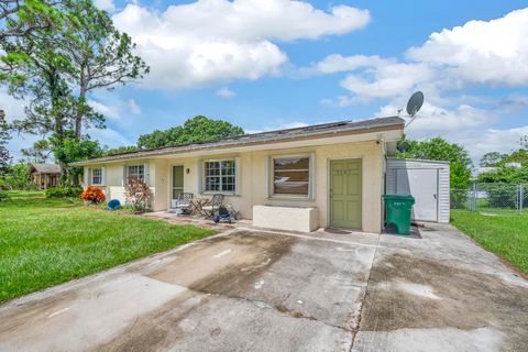 A home in Fort Pierce